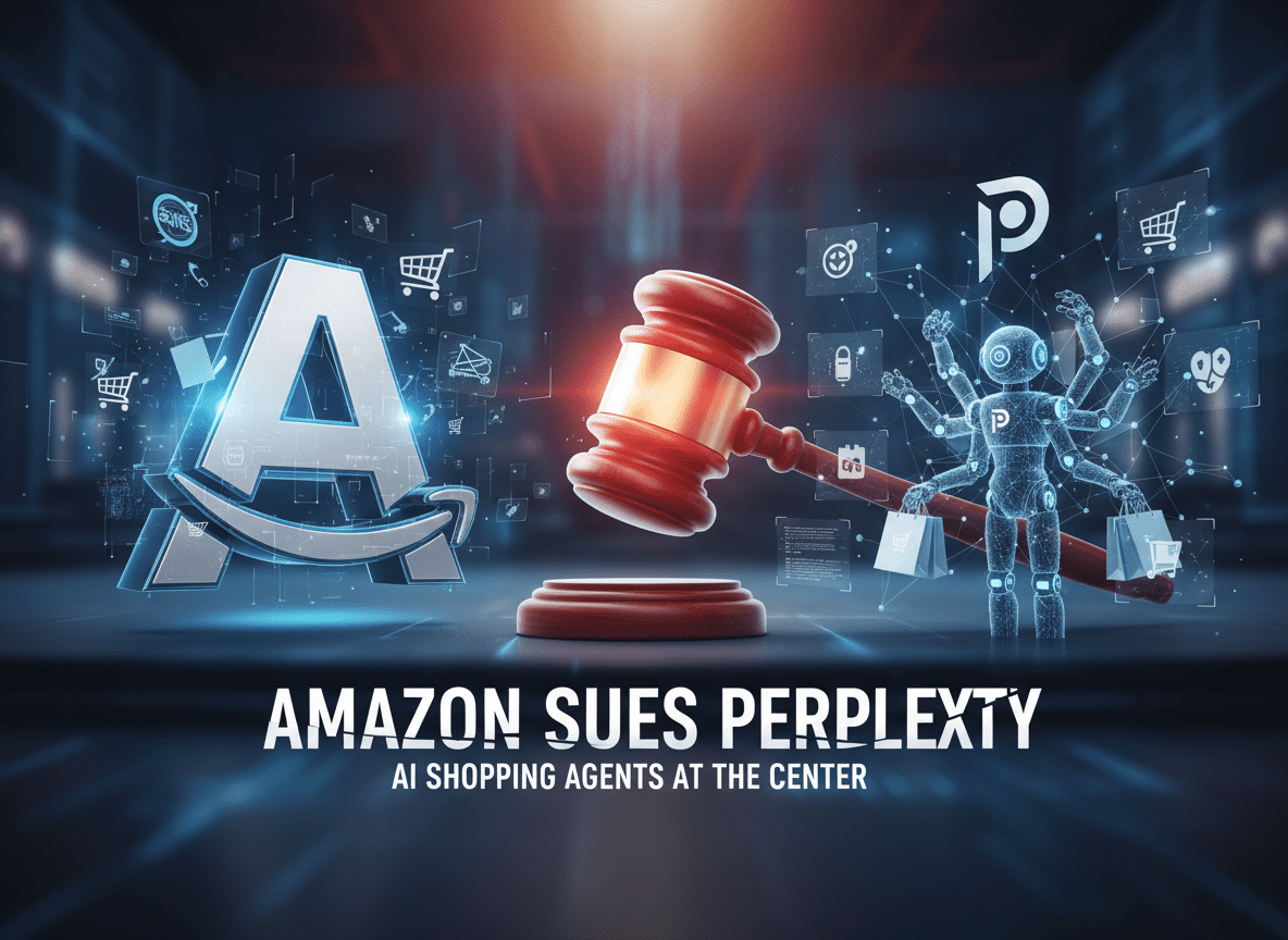 Amazon Sues Perplexity Over AI Shopping Agents